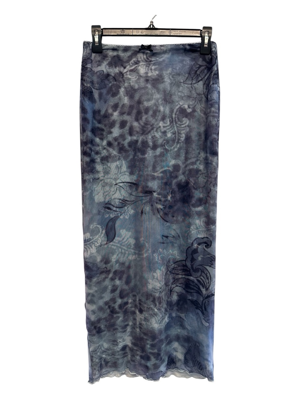 Daisy Street Moody Blues Fairy Grunge Floral Maxi Skirt - Size Small